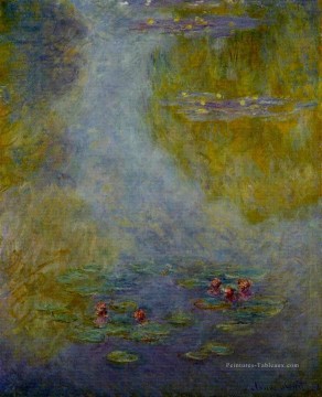 Nymphéas XIX Claude Monet Fleurs impressionnistes Peinture à l'huile